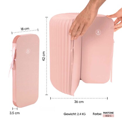 Artikelbild 2 für meet powered by PAPERFLOW Hocker Flexistool rosa, Artikelnummer 732018