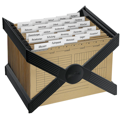 Artikelbild 3 für DURABLE Hängeregistraturkorb ohne Mappen CARRY anthrazit, Artikelnummer 470997