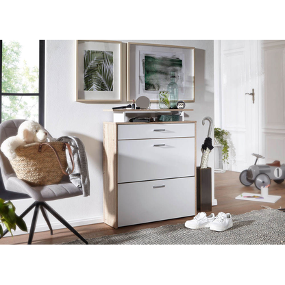 Artikelbild 5 für WOHNLING Schuhschrank, WL1.794 sonoma-eiche 3 Fachböden 80,0 x 24,0 x 95,0 cm, Artikelnummer 906101