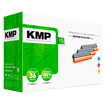Artikelbild 2 für KMP B-T99V cyan, magenta, gelb Toner kompatibel zu brother TN-421C/M/Y, 3er-Set, Artikelnummer 724363