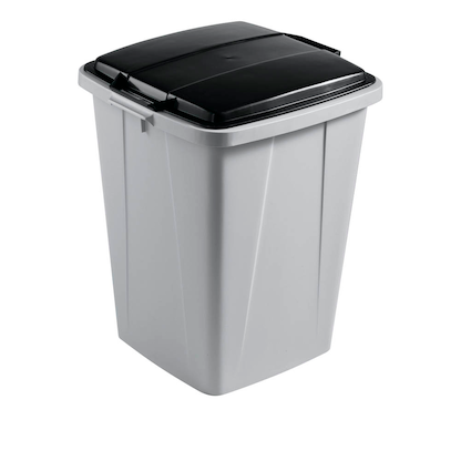 Artikelbild 2 für DURABLE Durabin 90 Mülleimer 90,0 l grau, schwarz, Artikelnummer 235628
