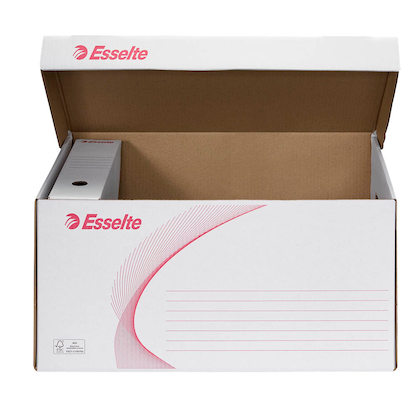 Artikelbild 7 für 10 Esselte Archivcontainer weiß 56,0 x 38,0 x 26,5 cm, Artikelnummer 514947