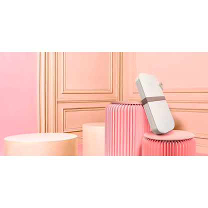 Artikelbild 4 für meet powered by PAPERFLOW Hocker Flexistool rosa, Artikelnummer 732018