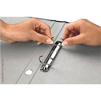 Artikelbild 2 für AKTION: LEITZ 1040 Ringbuch 2-Ringe schwarz 3,5 cm DIN A4, 1 St. mit Prämie nach Registrierung, Artikelnummer 199729