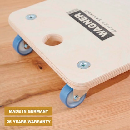 Artikelbild 7 für WAGNER® design yourself Transportroller MM 1353 birke 29,0 x 29,0 x 8,6 cm bis 250,0 kg, Artikelnummer 419917