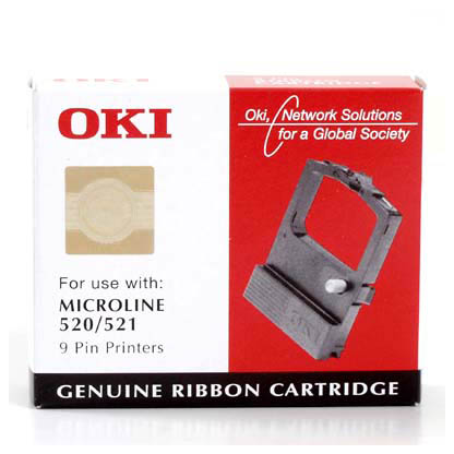 Artikelbild 2 für OKI 09002315 schwarz Farbband, 1 St., Artikelnummer 569947