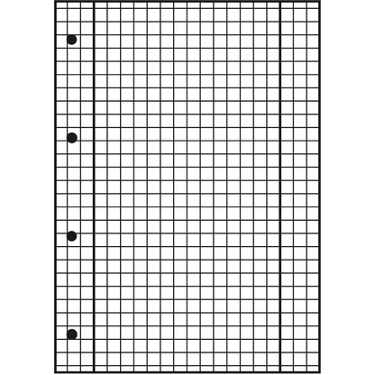 Artikelbild 2 für OXFORD Briefblock Schule gelocht DIN A4 kariert Lineatur 28, Artikelnummer 906293