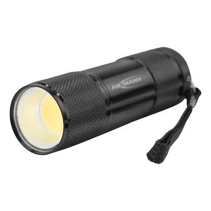 Artikelbild 2 für ANSMANN Action COB LED LED Taschenlampe schwarz 9,5 cm, 200 Lux, 175 Lumen, 1 W, Artikelnummer 300167