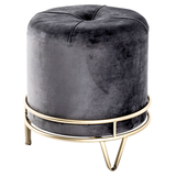 Artikelbild 1 für HAKU Möbel Hocker 20176 grau, Artikelnummer 309747