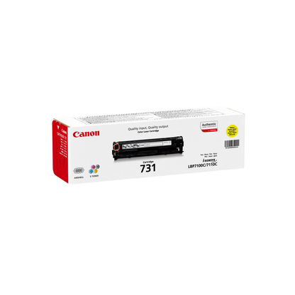 Artikelbild 2 für Canon 731 Y gelb Toner, Artikelnummer 258574