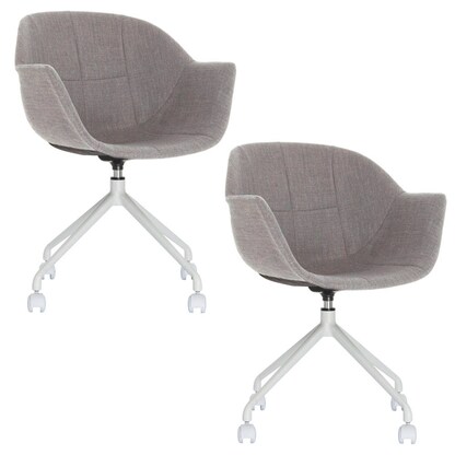 Artikelbild 7 für 2 meet powered by PAPERFLOW Schalenstühle GANT CHGANTX2.13.02 grau Stoff, Artikelnummer 140027