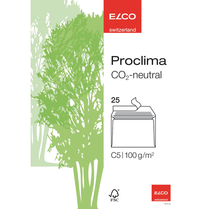 Artikelbild 6 für ELCO Briefumschläge Proclima DIN C5 ohne Fenster weiß haftklebend 25 St., Artikelnummer 270864