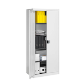 Artikelbild 1 für mauser Metallschrank entero BF5 - 7035/7035 lichtgrau 95,0 x 50,0 x 195,0 cm, aufgebaut, Artikelnummer 258549