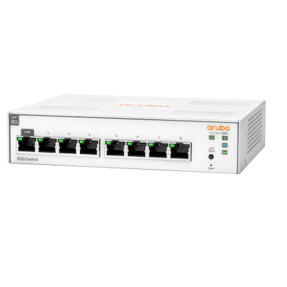 Artikelbild 9 für HPE Networking Instant On 1830 8G Switch 8-fach, Artikelnummer 832594