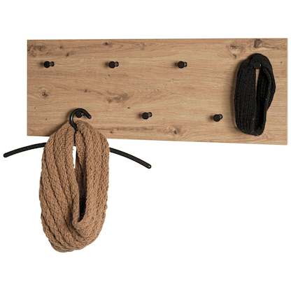 Artikelbild 6 für HAKU Möbel Wandgarderobe 37442 eiche Holz 7 Haken 80,0 x 30,0 cm, Artikelnummer 965470