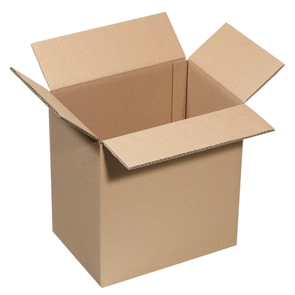 Artikelbild für 20 Nestler Wellpapp-Faltkartons 2-wellig braun 31,8 x 22,8 x 33,8 cm Außenmaß, Artikelnummer 690271