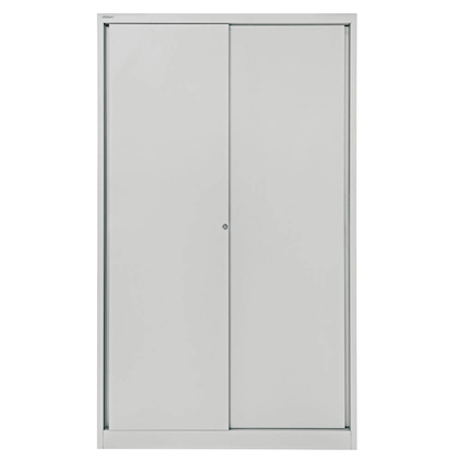 Artikelbild 7 für BISLEY Schiebetürenschrank ECO, SD12194S645 lichtgrau 4 Fachböden 120,0 x 43,0 x 198,0 cm, Artikelnummer 437541