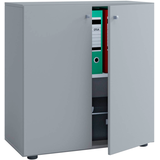 Artikelbild 1 für VCM my office Aktenschrank L Lona, 913932 grau 1 Fachboden 70,0 x 39,0 x 74,0 cm, Artikelnummer 857312