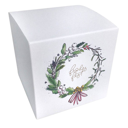 Artikelbild 6 für 3 BUNTBOX Frohes Fest M Geschenkboxen-Set weiß, Artikelnummer 304073