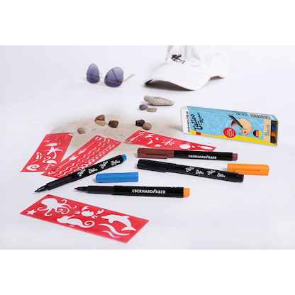 Artikelbild 3 für EBERHARD FABER Beach Tattoostifte farbsortiert 1,0 - 5,0 mm, 4 St., Artikelnummer 419327