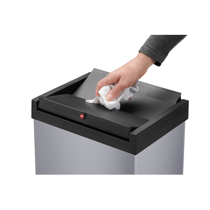 Artikelbild 7 für Hailo Big-Box Swing XL Mülleimer 52,0 l silber, Artikelnummer 467431