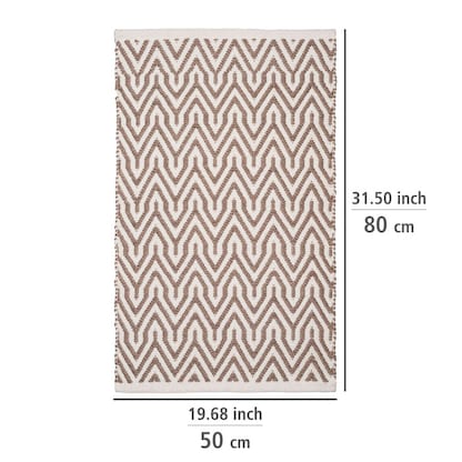 Artikelbild 6 für WENKO Badematte Altai beige 50,0 x 80,0 cm, Artikelnummer 810017