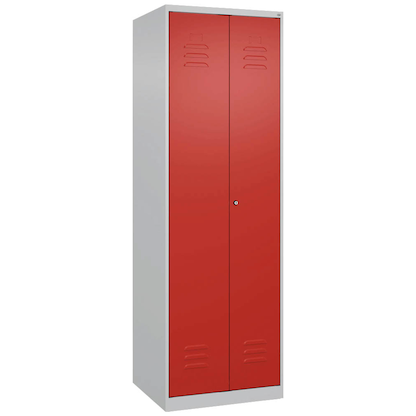 Artikelbild 4 für CP Putzmittelschrank Classic Plus 080100-00 S10015 verkehrsrot, lichtgrau 60,0 x 50,0 x 185,0 cm, aufgebaut, Artikelnummer 113999