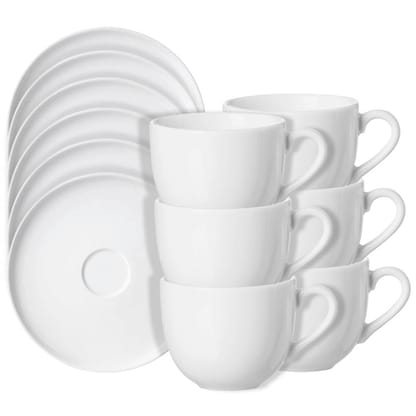 Artikelbild für Ritzenhoff & Breker Kaffeetassen-Set Skagen weiß 220,0 ml 12-tlg., Artikelnummer 495362