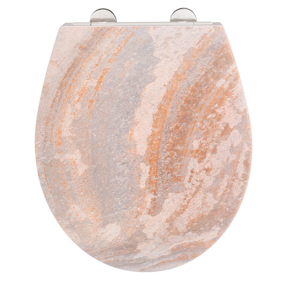 Artikelbild 5 für WENKO WC-Sitz mit Absenkautomatik Canyon braun, Artikelnummer 813004