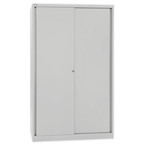 Artikelbild 1 für BISLEY Schiebetürenschrank ECO, SD12194S645 lichtgrau 4 Fachböden 120,0 x 43,0 x 198,0 cm, Artikelnummer 437541