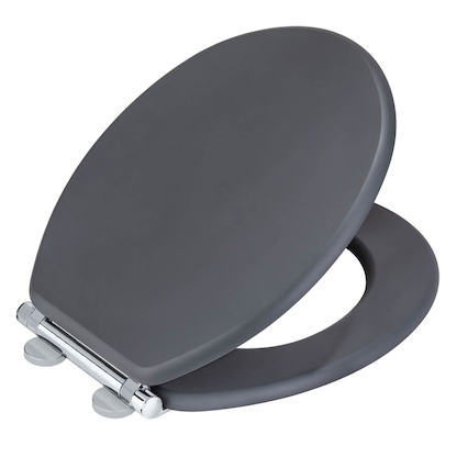 Artikelbild 13 für WENKO WC-Sitz mit Absenkautomatik Morra anthrazit, Artikelnummer 815312