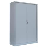 Artikelbild 1 für LÜLLMANN Schiebetürenschrank, 555160 lichtgrau 4 Fachböden 120,0 x 45,7 x 195,0 cm, Artikelnummer 183469