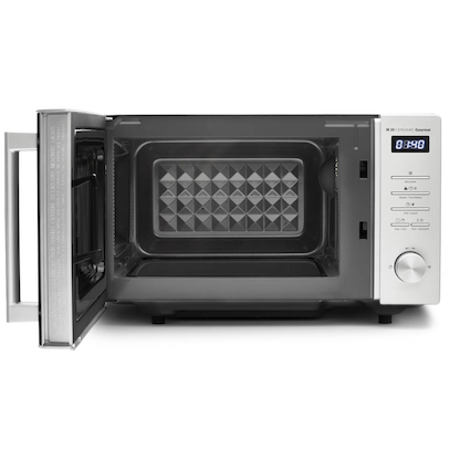Artikelbild 6 für caso® M 20 Ceramic Gourmet Mikrowelle 700 W silber, Artikelnummer 493037
