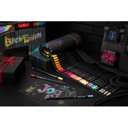 Artikelbild 2 für FABER-CASTELL Black Edition Buntstifte farbsortiert, 72 St., Artikelnummer 581187