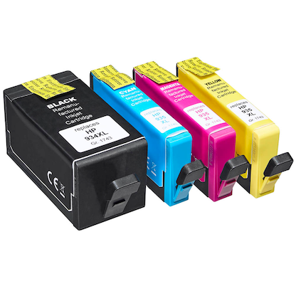 Artikelbild 5 für office discount schwarz, cyan, magenta, gelb Druckerpatronen kompatibel zu HP 934XL/935XL (X4E14AE), 4er-Set, Artikelnummer 545329
