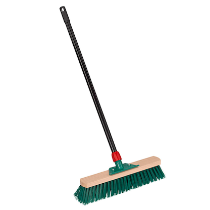 Artikelbild für Straßenbesen grün Holz 40,0 cm breit, Artikelnummer 232777