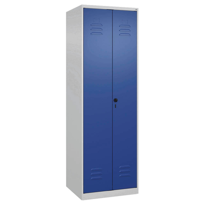 Artikelbild 5 für CP Putzmittelschrank Classic Plus 080100-00 S10003 enzianblau, lichtgrau 60,0 x 50,0 x 185,0 cm, aufgebaut, Artikelnummer 114229