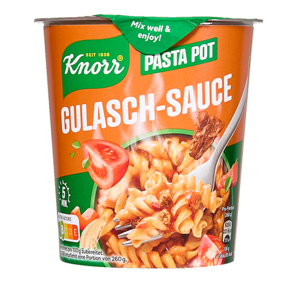 Artikelbild 2 für Knorr® PASTA SNACK GULASCH-SAUCE Fertiggericht 1 St., Artikelnummer 532422