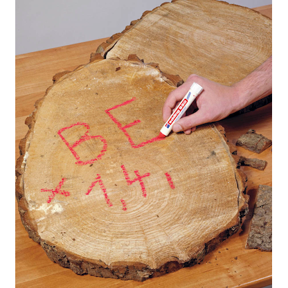 Artikelbild 2 für edding 950 Industriemarker weiß 10,0 mm, 1 St., Artikelnummer 142190