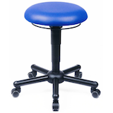 Artikelbild 1 für meychair XXL Hocker A19-TR-KL 10023 blau Kunstleder, Artikelnummer 233969