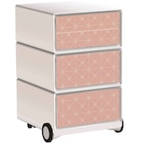 Artikelbild 1 für PAPERFLOW easyBox Vintage Rollcontainer weiß, bunt 4 Auszüge 39,0 x 43,6 x 64,2 cm, Artikelnummer 215167