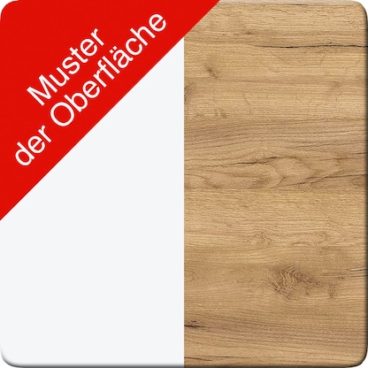 Artikelbild 3 für GERMANIA Aktenschrank Monteria, 4204-242 navarra-eiche, weiß 4 Fachböden 80,0 x 37,0 x 196,0 cm, Artikelnummer 121337