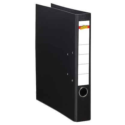 Artikelbild 2 für office discount Ordner schwarz Kunststoff 5,0 cm DIN A4, Artikelnummer 501627
