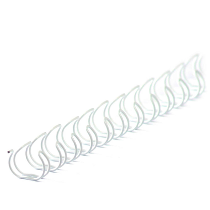 Artikelbild 4 für 100 LMG Drahtbinderücken weiß für 50 Blatt, Artikelnummer 552323