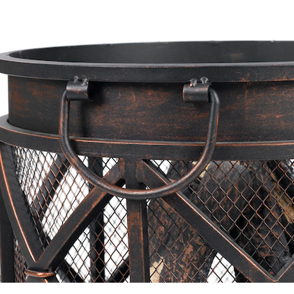 Artikelbild 5 für tepro Feuerkorb Gracewood schwarz, Artikelnummer 327488