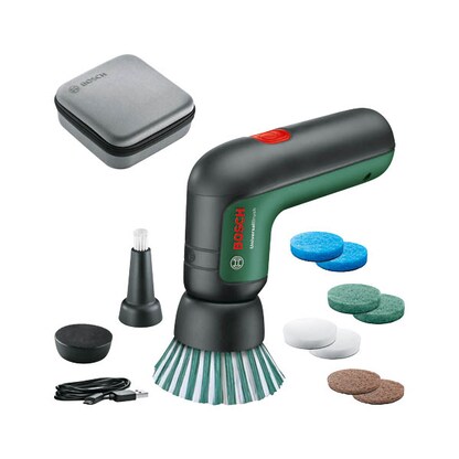 Artikelbild für BOSCH Home & Garden Reinigungsbürste UniversalBrush Set schwarz Kunststoff, Artikelnummer 467128