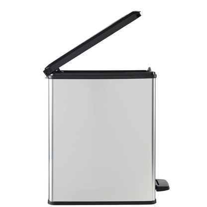 Artikelbild 3 für curver DECOBIN SLIM BIN Mülleimer 25,0 l silbermetallic, Artikelnummer 700791