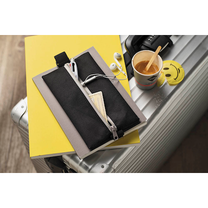 Artikelbild 5 für VELOFLEX Reißverschlussbeutel VELOBAG® Flex schwarz/silber Textil 8,0 mm, 1 St., Artikelnummer 113924