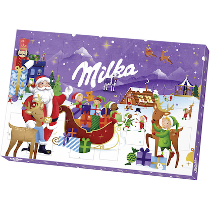 Artikelbild 2 für Milka Adventskalender 24 St./200,0 g, Artikelnummer 103339
