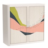 Artikelbild 1 für PAPERFLOW easyOffice Colour Rollladenschrank 61038 2 Fachböden 110,0 x 41,5 x 104,0 cm, Artikelnummer 210134